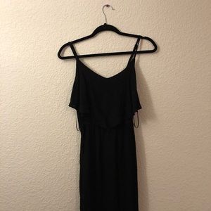 Simple Black Maxi Dress